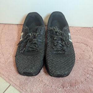 Under Armour Black Knit Running Shoes